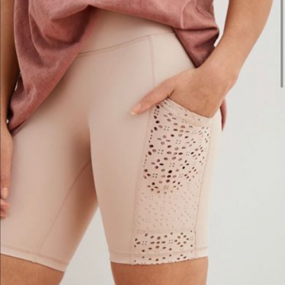 NWT Aerie Hi-Rise Bike Short